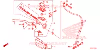 MAITRE CYLINDRE DE FREIN AVANT pour Honda XR 650 L de 2022