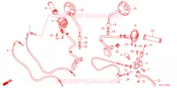 COMMODOS / POIGNEES / CABLES / MIROIR pour Honda REBEL 250 ABS de 2023