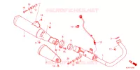 SILENCIEUX D'ECHAPPEMENT pour Honda REBEL 250 ABS de 2023
