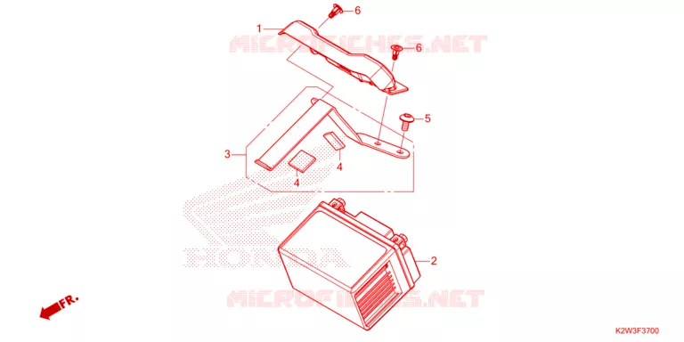 BATTERIE Honda MOTO 125 DAX 2022  ST125AP