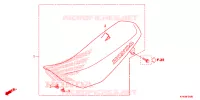 SELLE pour Honda CRF 110 de 2022