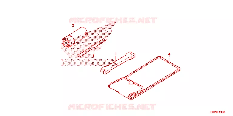 OUTIL Honda MOTO 110 CRF 2022  CRF110FN