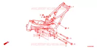 CADRE pour Honda CRF 110 de 2022