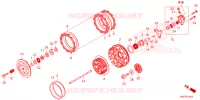 EMBRAYAGE pour Honda CRF 450 R de 2023