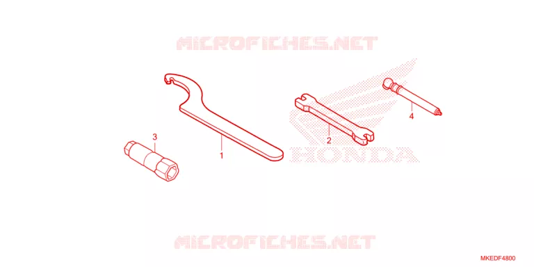 OUTIL Honda MOTO 450 CRF 2023  CRF450RWEP