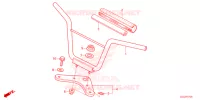 GUIDON   TE DE FOURCHE pour Honda CRF 50 de 2023