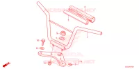 GUIDON   TE DE FOURCHE pour Honda CRF 50 de 2023