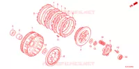 EMBRAYAGE pour Honda CT 125 TRAIL de 2021