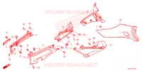 COUVERCLES LATERAUX pour Honda GL 1800 GOLD WING DCT de 2023