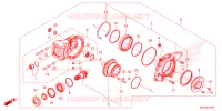 COUPLE CONIQUE pour Honda GL 1800 GOLD WING de 2022