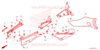 COUVERCLES LATERAUX pour Honda GL 1800 GOLD WING de 2022
