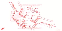 GUIDON   TE DE FOURCHE pour Honda GL 1800 GOLD WING de 2022