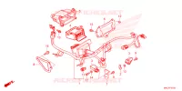 FAISCEAU D'AIRBAG pour Honda GL 1800 GOLD WING TOUR DCT, NAVI, AIRBAG de 2023