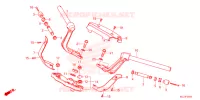 GUIDON   TE DE FOURCHE pour Honda GL 1800 GOLD WING TOUR DCT, NAVI, AIRBAG -8GS- de 2023
