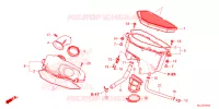 FILTRE A AIR pour Honda GL 1800 GOLD WING TOUR DCT, NAVI, AIRBAG de 2023
