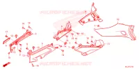 COUVERCLES LATERAUX pour Honda GL 1800 GOLD WING TOUR DCT, NAVI, AIRBAG de 2023