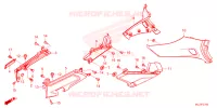 COUVERCLES LATERAUX pour Honda GL 1800 GOLD WING TOUR DCT, NAVI, AIRBAG de 2023