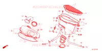 FILTRE A AIR pour Honda GL 1800 GOLD WING TOUR DCT de 2023