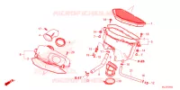 FILTRE A AIR pour Honda GL 1800 GOLD WING TOUR DCT de 2023
