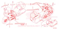 AUTOCOLLANTS pour Honda GL 1800 GOLD WING TOUR de 2023