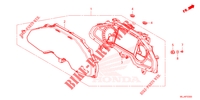 COMPTEUR pour Honda GL 1800 GOLD WING TOUR de 2023