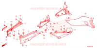 COUVERCLES LATERAUX pour Honda GL 1800 GOLD WING TOUR de 2023