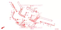 GUIDON   TE DE FOURCHE pour Honda GL 1800 GOLD WING TOUR de 2023