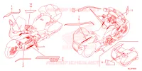 AUTOCOLLANTS pour Honda GL 1800 GOLD WING TOUR de 2023