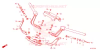 GUIDON   TE DE FOURCHE pour Honda GL 1800 GOLD WING TOUR de 2023