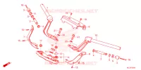 GUIDON   TE DE FOURCHE pour Honda GL 1800 GOLD WING TOUR de 2023