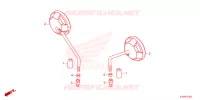RETROVISEUR pour Honda GROM 125 ABS de 2023