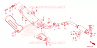 SILENCIEUX D'ECHAPPEMENT pour Honda GROM 125 de 2023