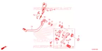 PEDALE pour Honda GROM 125 de 2023