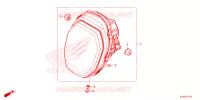 PHARE pour Honda GROM 125 de 2023