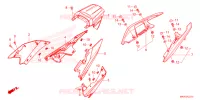COUVERCLES LATERAUX pour Honda NC 750 X DCT de 2024