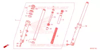 FOURCHE pour Honda NC 750 X DCT de 2024