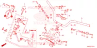 GUIDON   TE DE FOURCHE pour Honda NC 750 X DCT de 2024