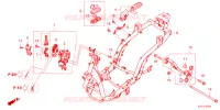 CADRE / SERRURES pour Honda LEAD 125 de 2022