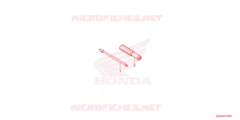 OUTIL Honda SCOOTER 50 RUCKUS 2023  NPS50P