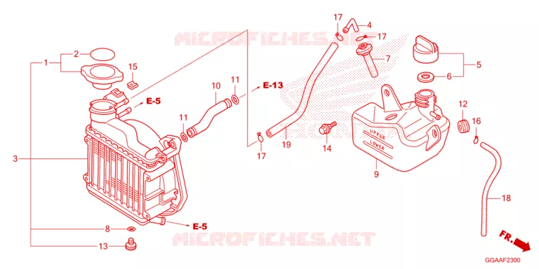 RADIATEUR Honda SCOOTER 50 RUCKUS 2023  NPS50P