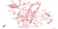 CADRE pour Honda X ADV 750 LOWER de 2022