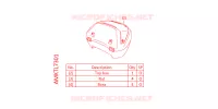 TOP CASE (MANUEL) pour Honda X ADV 750 LOWER de 2022