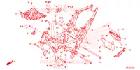 CADRE pour Honda X ADV 750 LOWER de 2022