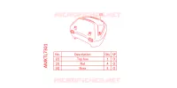 TOP CASE (MANUEL) pour Honda X ADV 750 LOWER de 2022
