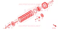 EMBRAYAGE pour Honda NT 1100 de 2023