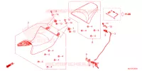 SELLE pour Honda NT 1100 de 2023