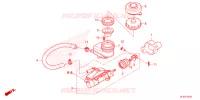 MAITRE CYLINDRE pour Honda PIONEER 1000-6 DELUXE CREW de 2023
