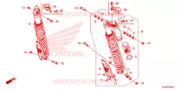 AMORTISSEUR ARRIERE pour Honda TALON 1000 R de 2022