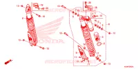 AMORTISSEUR ARRIERE pour Honda TALON 1000 X de 2023