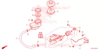MAITRE CYLINDRE DE FREIN pour Honda TALON 1000 XS de 2022